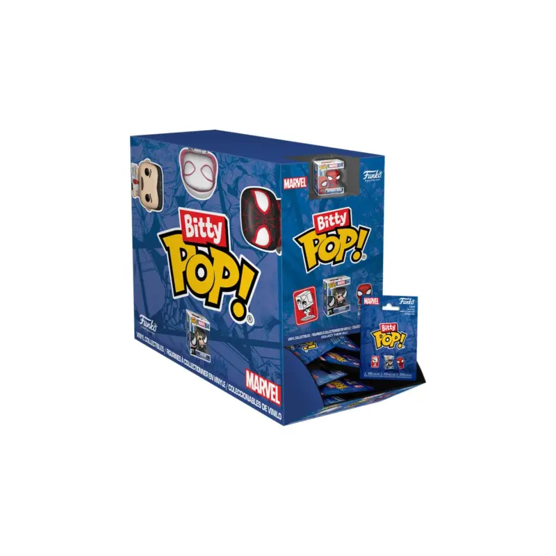 Spider-Man Display (32) Bitty POP! Vinyl PDQ 2.5 cm Pop figur Snelle Levering