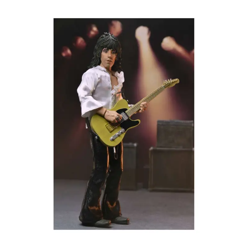 The Rolling Stones - Keith Richards 1975 Clothed Action Figure Figuurtje Actieprijs