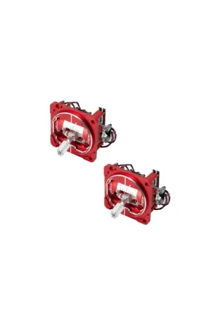 Flitsaanbieding HRS Radio Accessory Pair of CNC Red Sleeves V16/V14