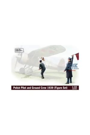 Polish Pilot and Ground Crew Figure Set from 1939 Figuren Hete Deal