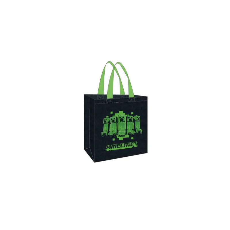 Seizoensaanbieding Minecraft - Creeper shopping bag