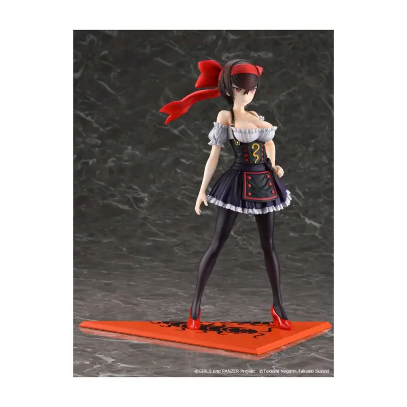 Uitverkoop Girls und Panzer - 1/6 statuette Tsuruki Shizuka Dirndl Ver. 23cm Figuurtje