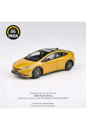 Toyota prius 2023 yellow “maximum yellow karashi” (lhd) Miniatuur Actieprijs