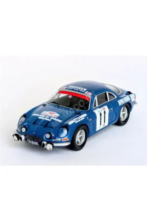 Shop Nu Renault alpine a110 11 peter smith/paul russell rally of portugal 1972 Miniatuur