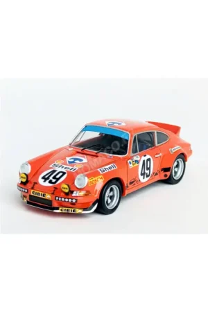 Voordeelprijs Porsche 911 carrera rsr 49 jean egreteaud/jean-claude lagniez 24h du mans 1973 Miniatuur