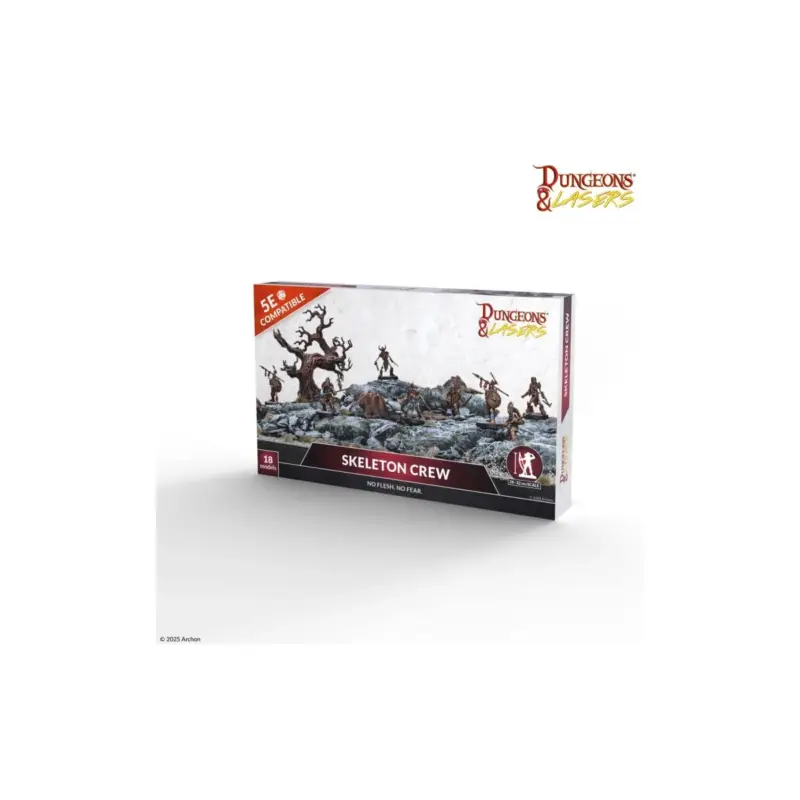 Dungeons & Lasers - Figures - Skeleton Crew Figuurtje Koop Vandaag