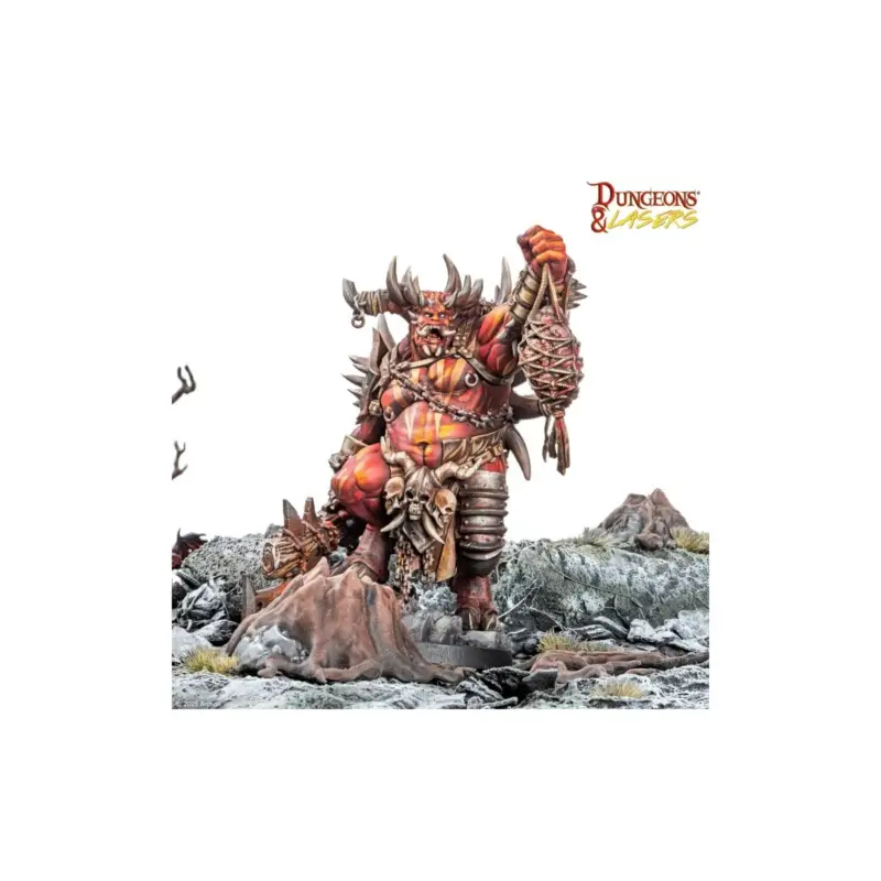 Rechtstreeks Van De Fabrikant Dungeons & Lasers - Figurines - Baef The Horned Demon Figuurtje