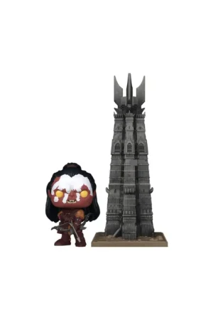 The Lord of the Rings POP! Town Vinyl Figure Lurtz w/Tower 9 cm Pop figur Actieprijs