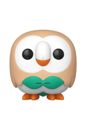 Pokemon POP! Games Vinyl figure Rowlet 9 cm Pop figur Beperkt Aanbod