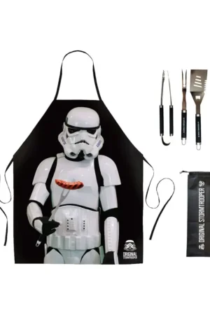 Original Stormtrooper barbecue set Gratis Retour