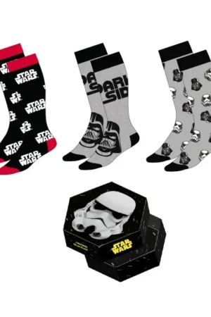 STAR WARS - Pack of 3 Pairs of Socks (Size 38-45) Veilige Betaling