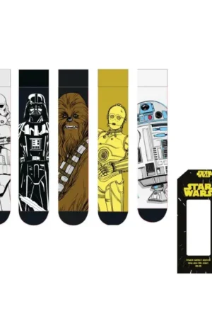 Tijdelijk Beschikbaar STAR WARS - Pack of 5 Pairs of Socks (Size 38-45)