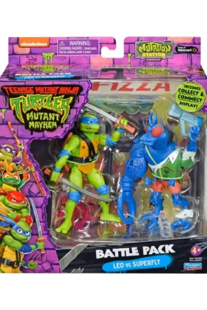 Ninja Turtles - Leonardo vs. Ninja Turtles figures Super Fly 11 cm Figuurtje Express Levering