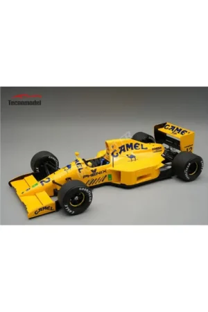 Lotus 102 engine lamborghini 12 johnny herbert grand prix of japan 1990 Miniatuur Beperkte Voorraad