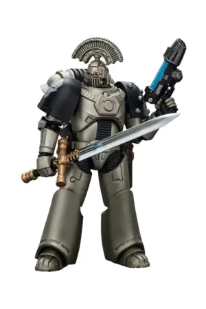 Voordeelprijs Warhammer The Horus Heresy - figure 1/18 lron Warriors MKVI Tactical Sergeant with Power Sword and Plasma Pistol 12 cm