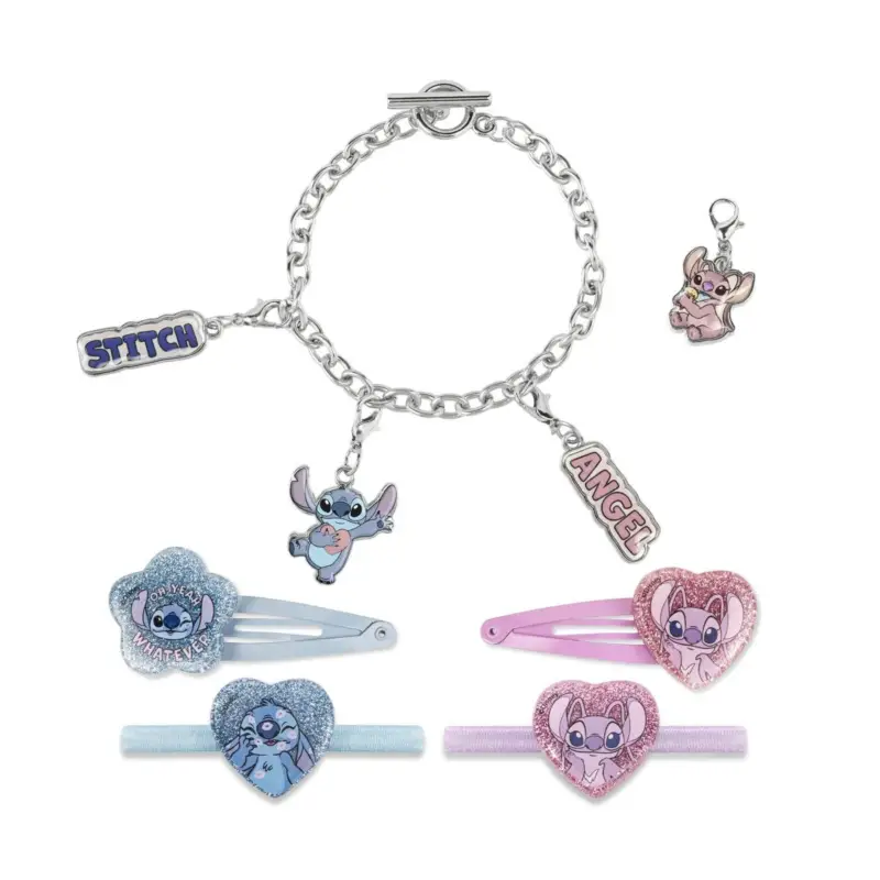 STITCH - Bracelet Set with Charms & Hair Accessories Beperkte Voorraad