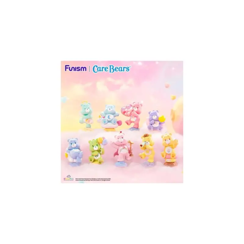 THE CARE BEARS - Planet of Joy - Blind Box Set 8 figure 12cm Shop Nu