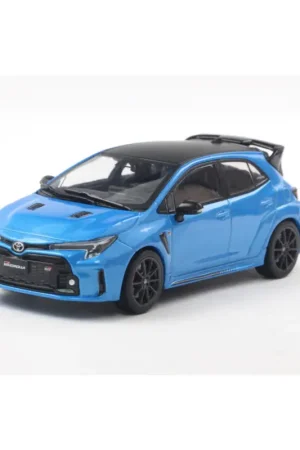 Nieuw Toyota corolla gr circuit edition blue flame 2023 1/43 Miniatuur