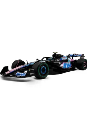 Bestseller Alpine f1 team a524 blue e.ocon brazilian gp 2024 1/18 Miniatuur