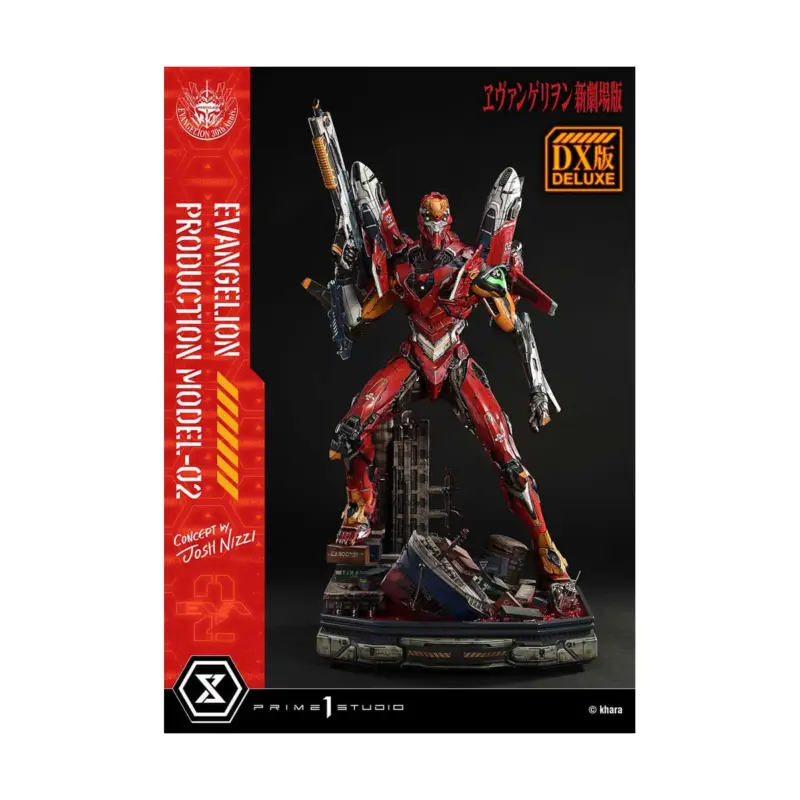 Superprijs Rebuild of Evangelion - Ultimate Diorama Masterline Series Evangelion Production Model-02 (Concept By Josh Nizzi) Deluxe Bonus V