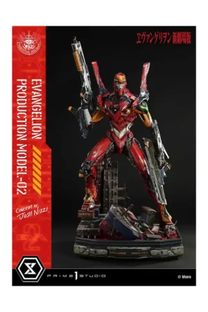 Lage Prijs Rebuild of Evangelion - Ultimate Diorama Masterline Series Evangelion Production Model-02 statuette (Concept By Josh Nizzi) 73 c