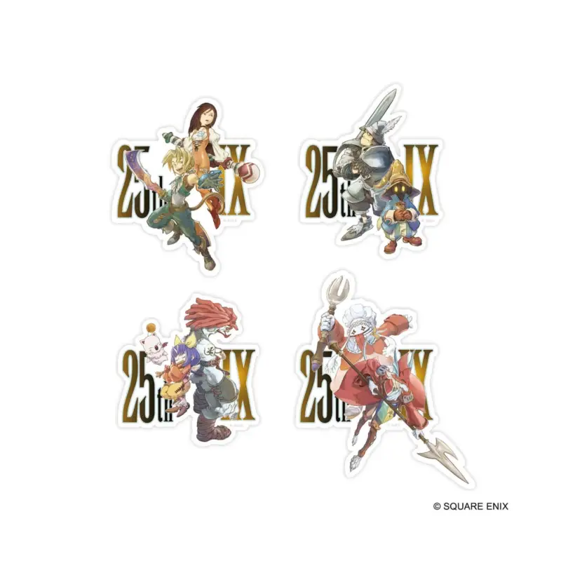 Rechtstreeks Van De Fabrikant Final Fantasy IX - 25th Anniversary stickers