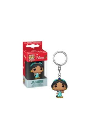 PRINCESS HOLIDAY - Pocket Pop Keychain - Jasmine Pop figur Gereduceerde Prijs