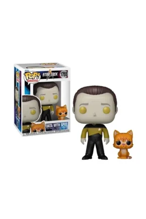 Favoriet STAR TREK THE NEXT GENERATION - POP & Buddy N° 1755 - Data with Spot Pop figur