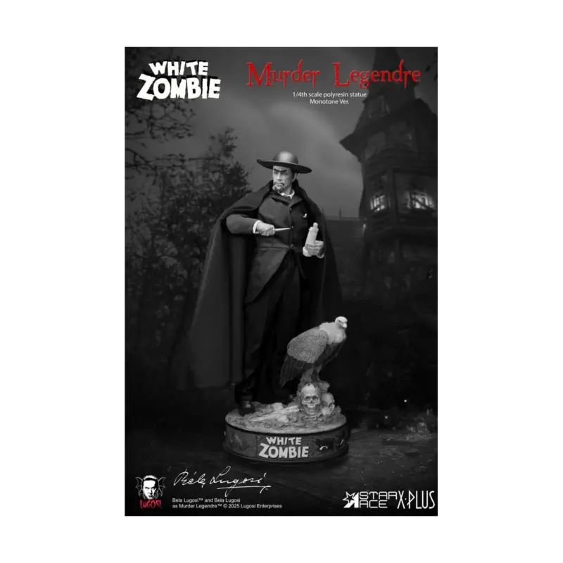 Hete Deal The Living Dead - 1/4 Murder Legendre Monotone Ver. 52 cm statuette Figuurtje