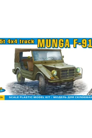 MUNGA F91/4 0.25t 4x4 truck Schaalmodel Veilige Betaling
