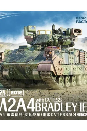 M2A4 Bradley IFV w CVTESS Schaalmodel Hoge Kwaliteit