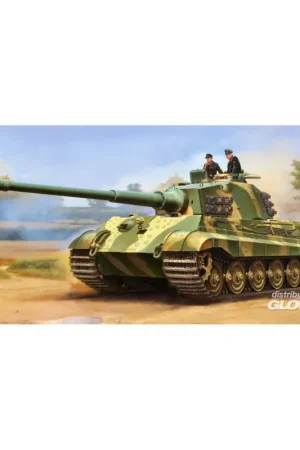 Op = Op Pz.Kpfw.VI Sd.Kfz.182 Tiger II (Henschel 105mm) Schaalmodel