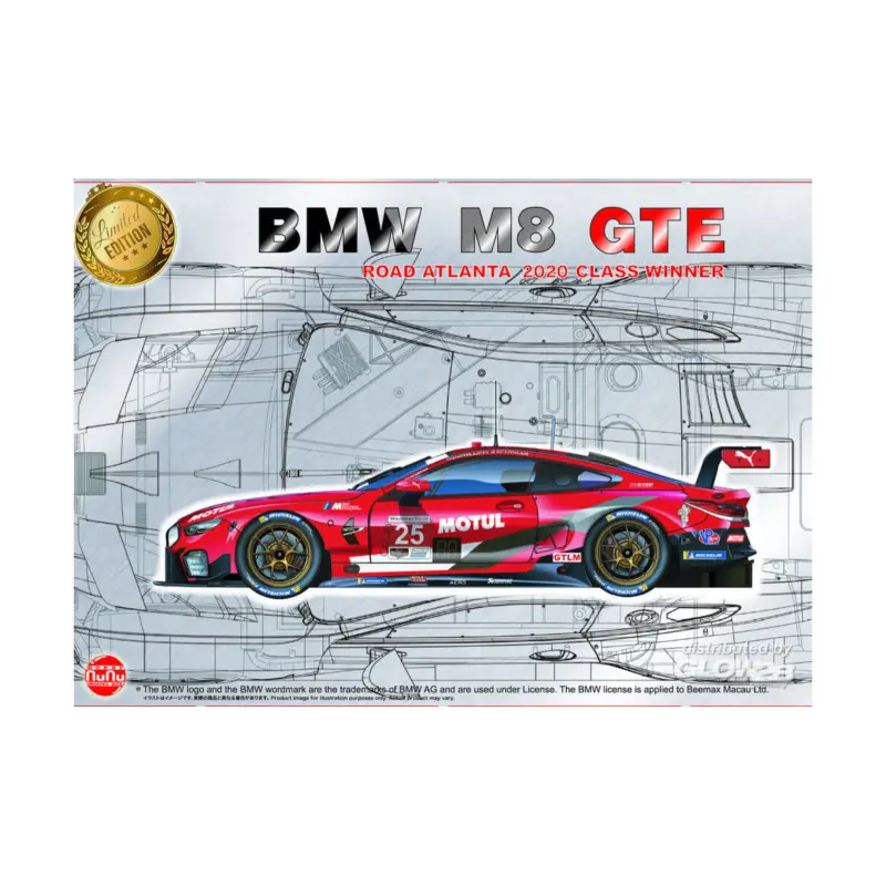 Speciale Aanbieding BMW M8 GTE 2020 Road Atlanta Class Winner Schaalmodel