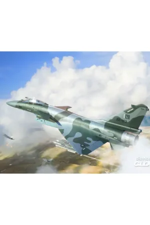 PAF J-10CE Multi-Role Fighter & IAF Rafale 2 in 1 Schaalmodel Gereduceerde Prijs