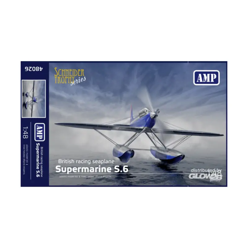 Supermarine S-6 British racing seaplane Schaalmodel Exclusieve Aanbieding