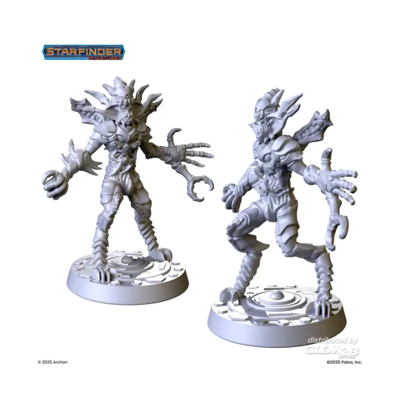 Laatste Versie STARFINDER Swarm Corrovox Figuurtje
