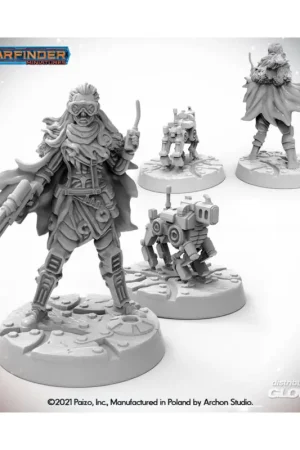 Masters of the Universe Miniatures: ANDROID MECHANIC (with mechanic's drone) Figuurtje Snelle Levering