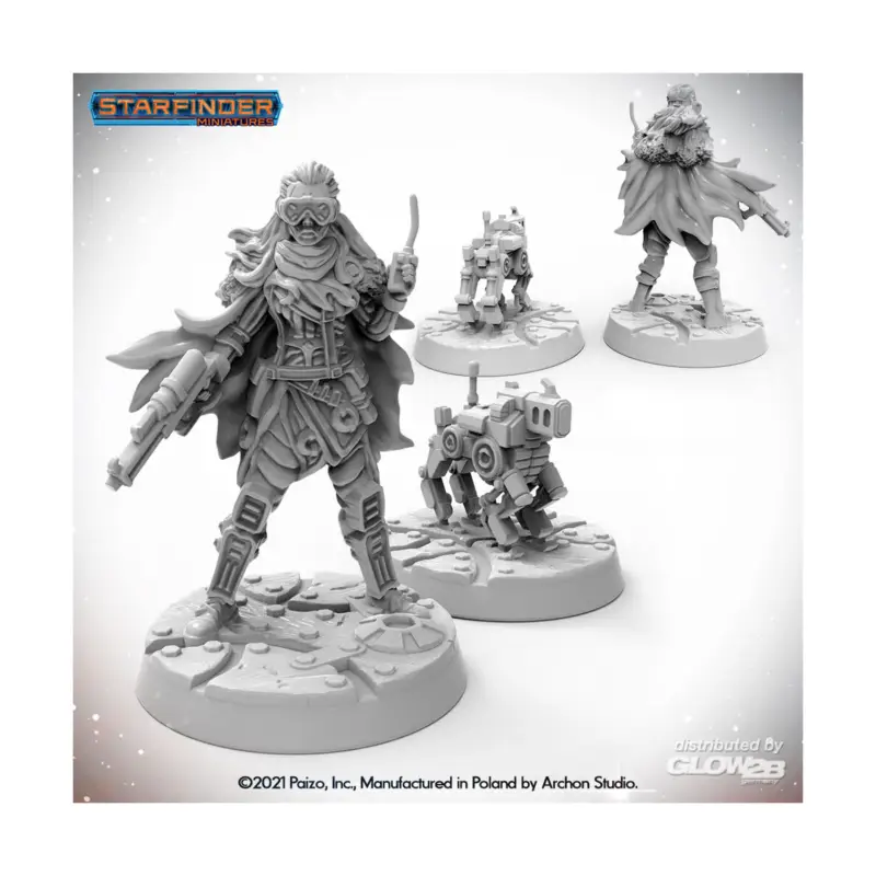 Masters of the Universe Miniatures: ANDROID MECHANIC (with mechanic's drone) Figuurtje Snelle Levering