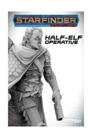 Meest Verkocht Masters of the Universe Miniatures: HALF - ELF OPERATIVE Figuurtje