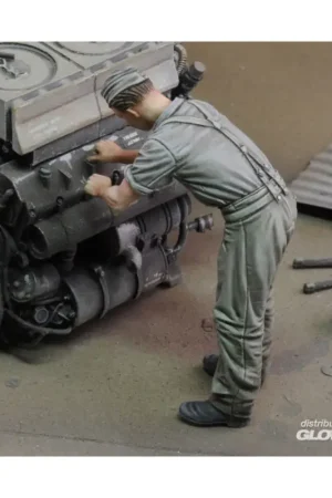 German soldier at work - WWII Figuren Beperkte Voorraad