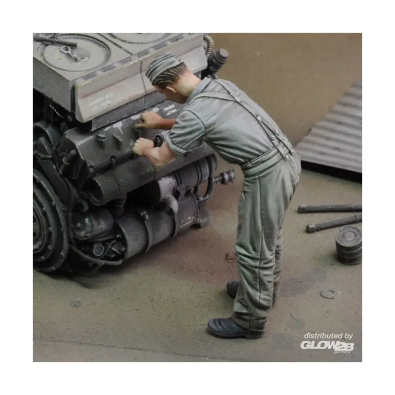 German soldier at work - WWII Figuren Beperkte Voorraad