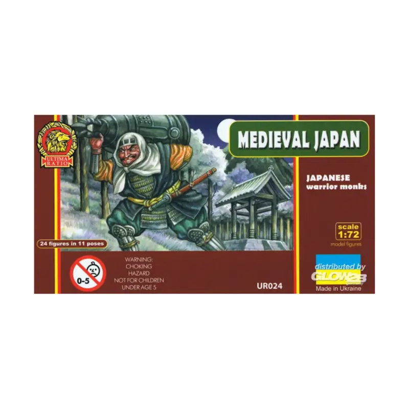 Japanese Warrior Monks. Medieval Japan Figuren Koopje