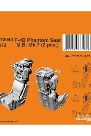 Seizoensaanbieding F-4B/C Phantom Seat (2 pcs)