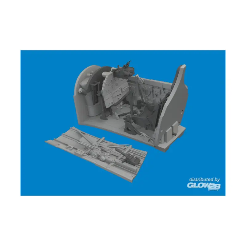 Exclusieve Aanbieding P-40E cockpit PRINT EDUARD