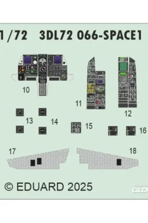 Gratis Retour Decal A-10C SPACE EDUARD