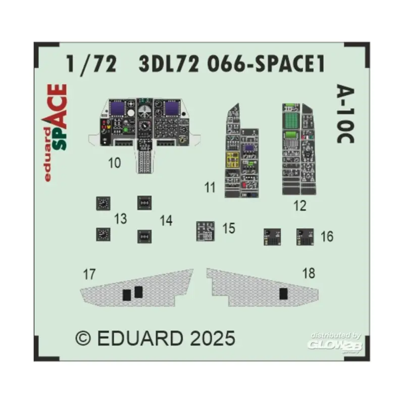 Gratis Retour Decal A-10C SPACE EDUARD