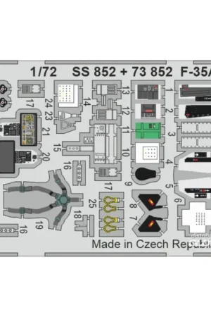 Laatste Versie Decal F-35A REVELL
