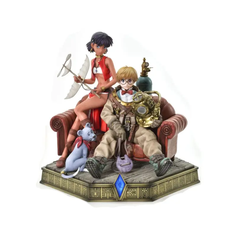 Beperkt Aanbod Nadia: The Secret of Blue Water Concept Masterline Series statuette 1/6 Nadia & Jean Bonus Ver. 35cm