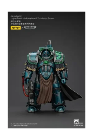 Superprijs Warhammer The Horus Heresy Figure Alpha Legion Legion Praetor in Cataphractii Terminator Armor 18 cm