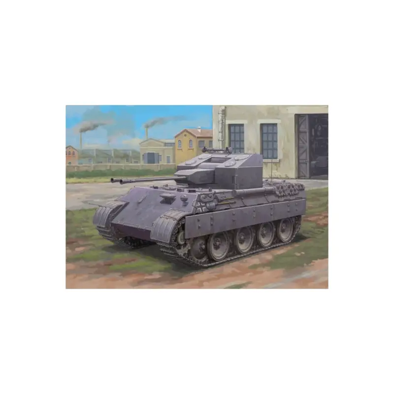 Beperkt Aanbod Hobby boss 84832 german flakpanzer v ausf.a military model 1/48 Schaalmodel